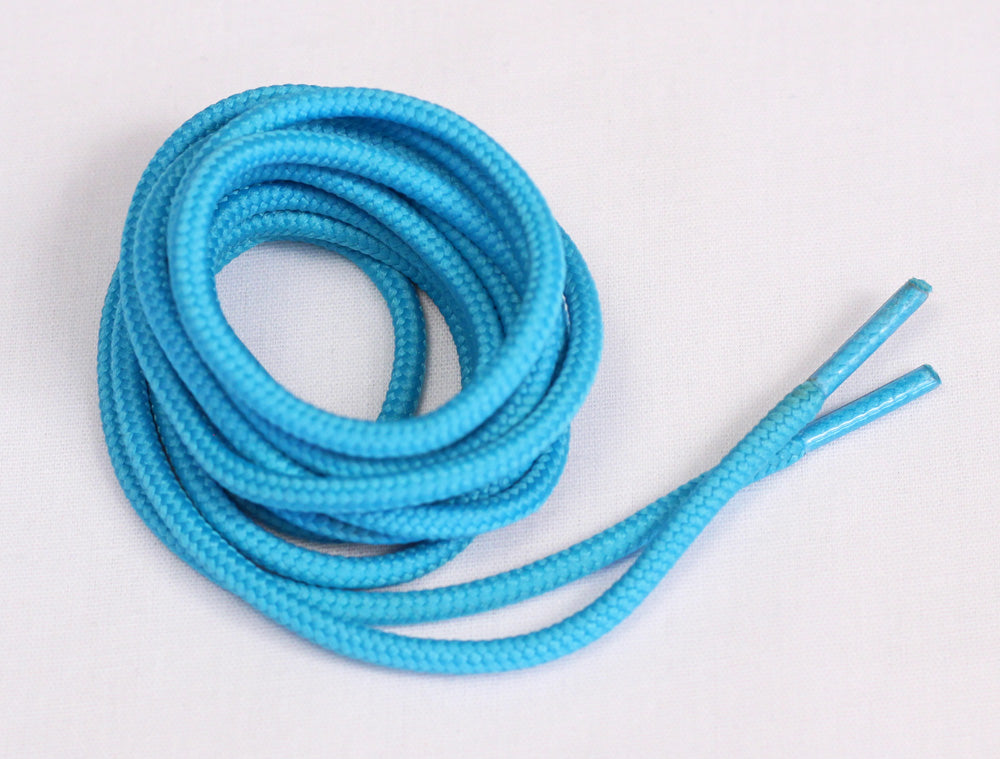 Food Allergy Awareness Shoelaces - Solid Teal by Allergy Superheroes