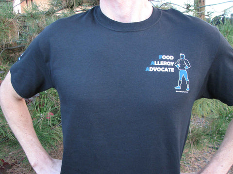 Food Allergy Advocate Men's Tee  by Allergy Superheroes
