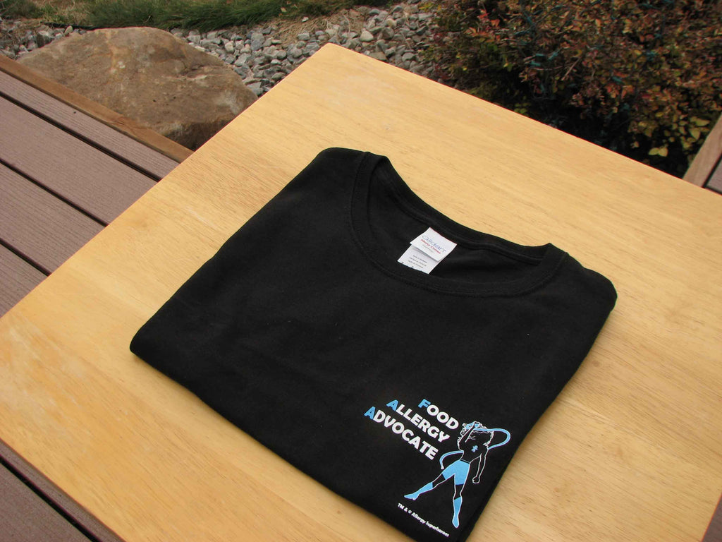 Food Allergy Advocate Women's Tee by Allergy Superheroes