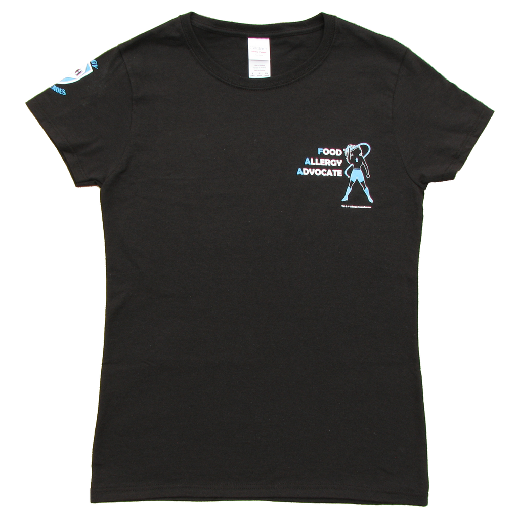 Food Allergy Advocate Women's Tee by Allergy Superheroes