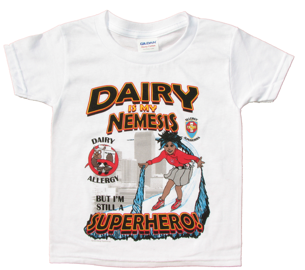 Toddler girl superhero shirt sale