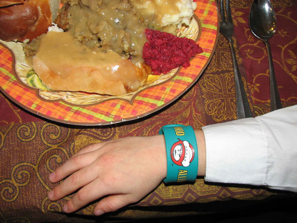 Chef Cross Food Allergy Superhero Slap Bracelet by Allergy Superheroes