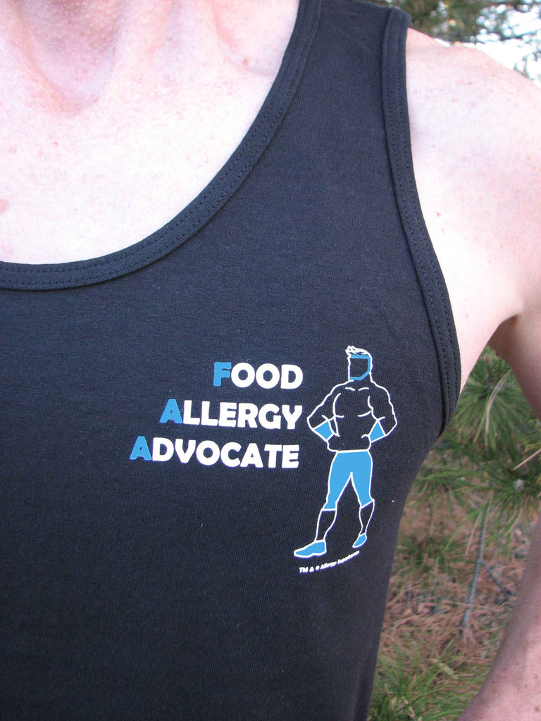 Food Allergy Advocate Men's Tank by Allergy Superheroes
