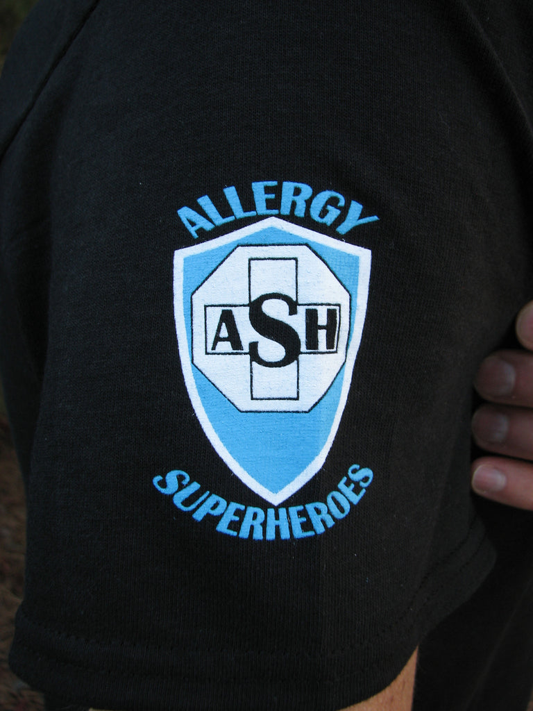 Food Allergy Advocate Men's Tee  by Allergy Superheroes