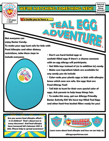 Teal Egg Adventure
