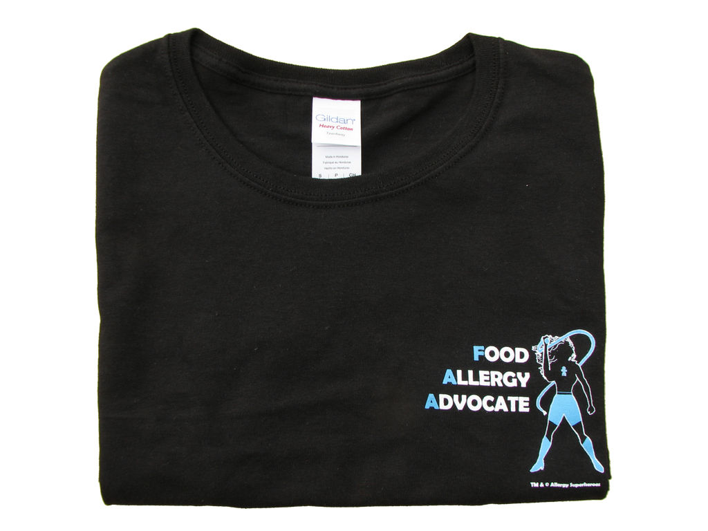 Food Allergy Advocate Women's Tee by Allergy Superheroes